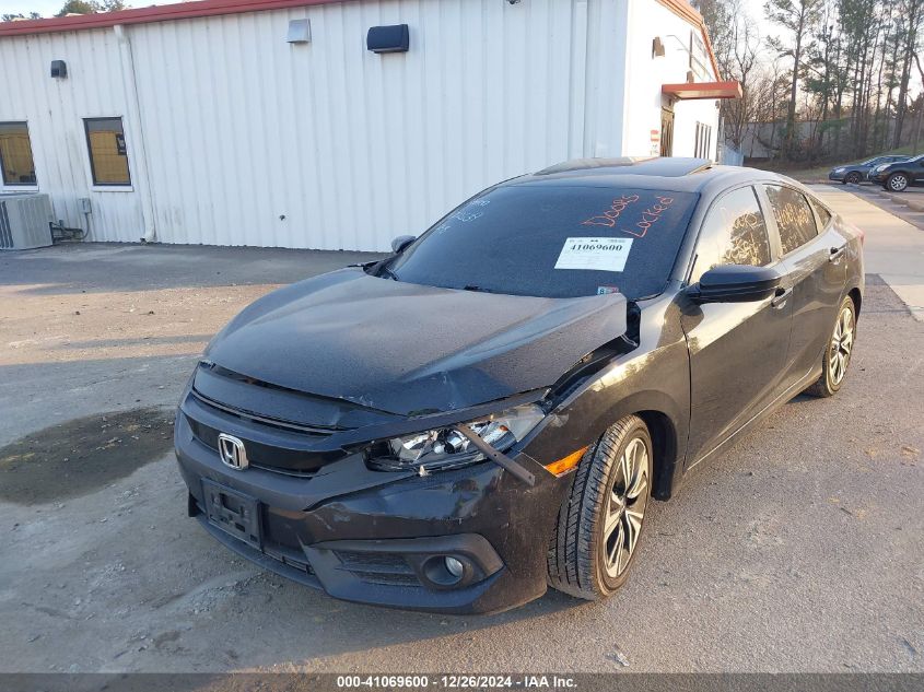 VIN 2HGFC1F3XGH646842 2016 Honda Civic, Ex-T no.6