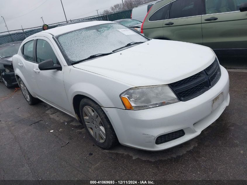 VIN 1C3CDZAB0EN138917 2014 DODGE AVENGER no.1