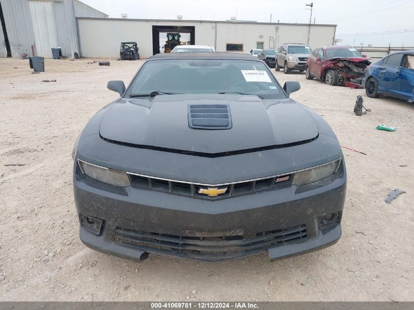 2014 Chevrolet Camaro 1Ss VIN: 2G1FS3DW0E9310272 Lot: 41069781