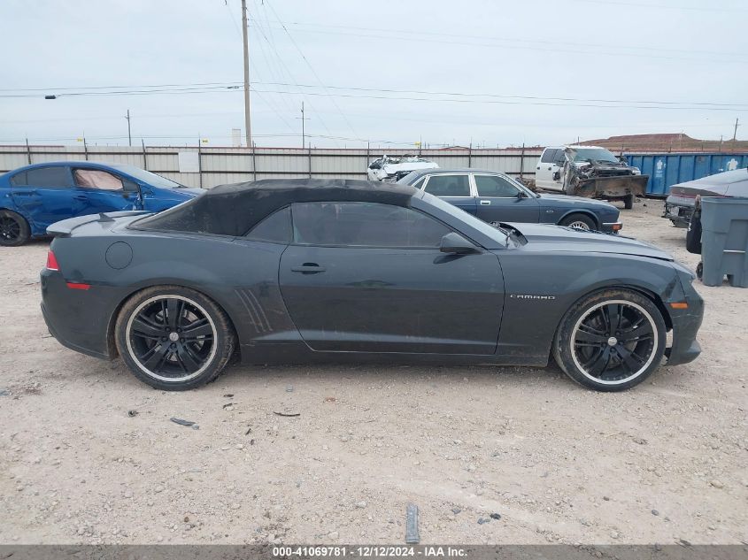 2014 Chevrolet Camaro 1Ss VIN: 2G1FS3DW0E9310272 Lot: 41069781