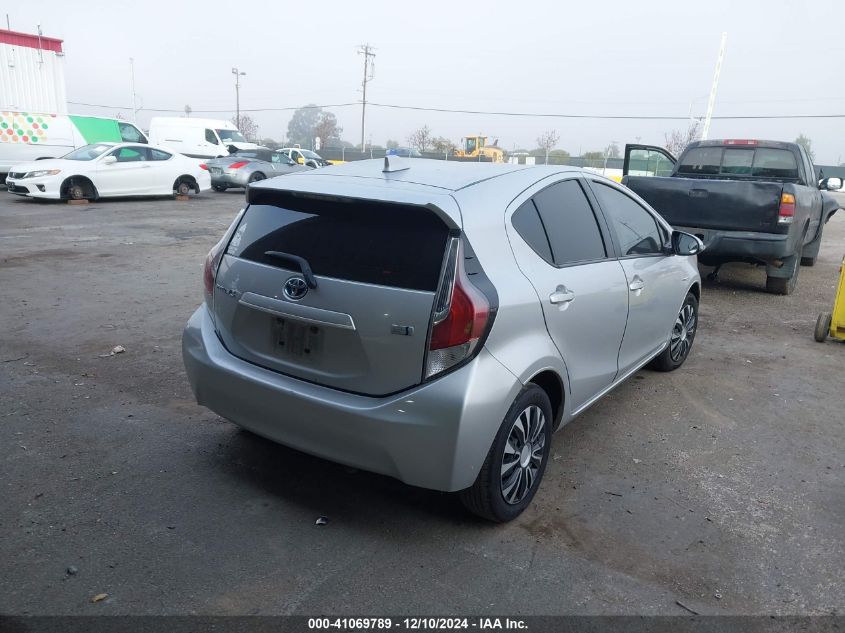 VIN JTDKDTB36F1097441 2015 TOYOTA PRIUS C no.4