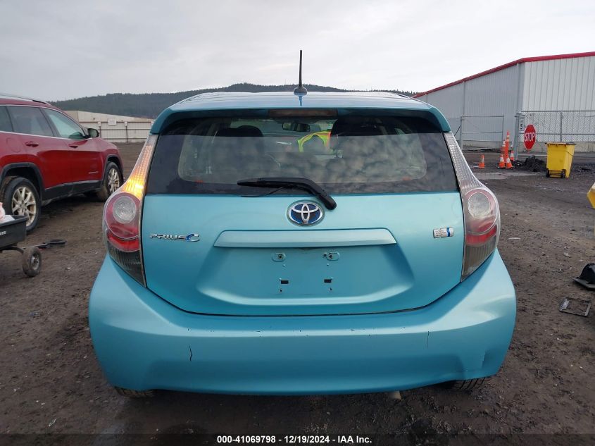 2013 Toyota Prius C Four VIN: JTDKDTB37D1041442 Lot: 41069798