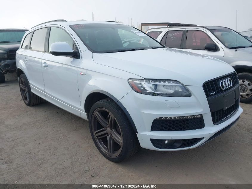 2014 Audi Q7, 3.0T S Line Pre...