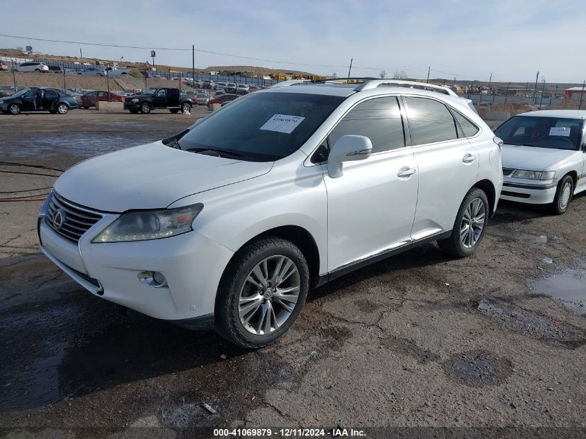 VIN JTJZK1BA7D2008682 2013 Lexus RX, 350 no.2