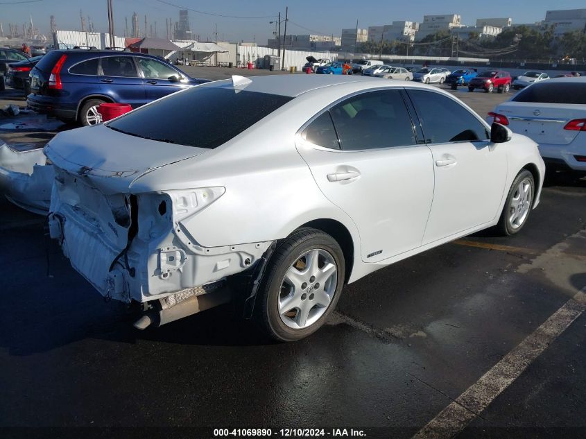 VIN JTHBW1GG7F2094809 2015 Lexus ES, 300H no.4