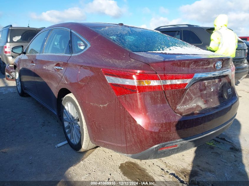 VIN 4T1BD1EB5EU031513 2014 TOYOTA AVALON HYBRID no.3