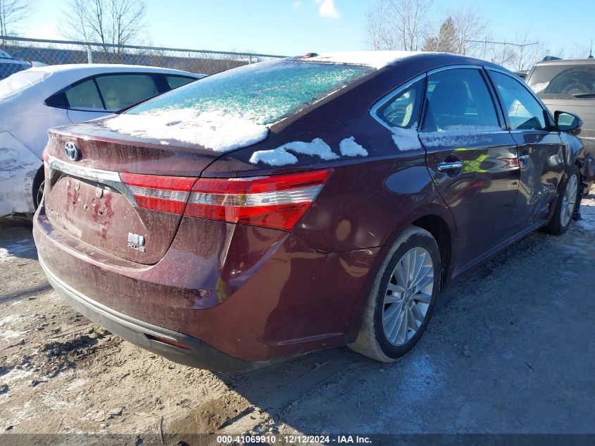 VIN 4T1BD1EB5EU031513 2014 TOYOTA AVALON HYBRID no.4