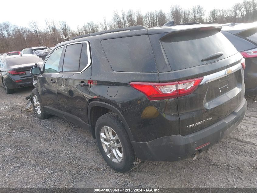 VIN 1GNEVGKW5MJ203698 2021 CHEVROLET TRAVERSE no.3