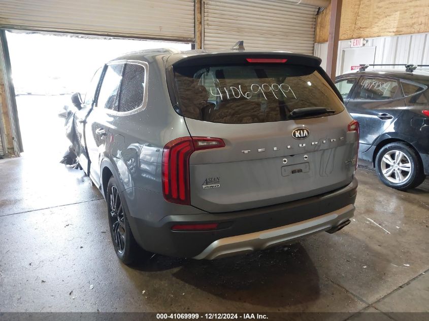 2020 Kia Telluride Sx VIN: 5XYP5DHC9LG041327 Lot: 41069999