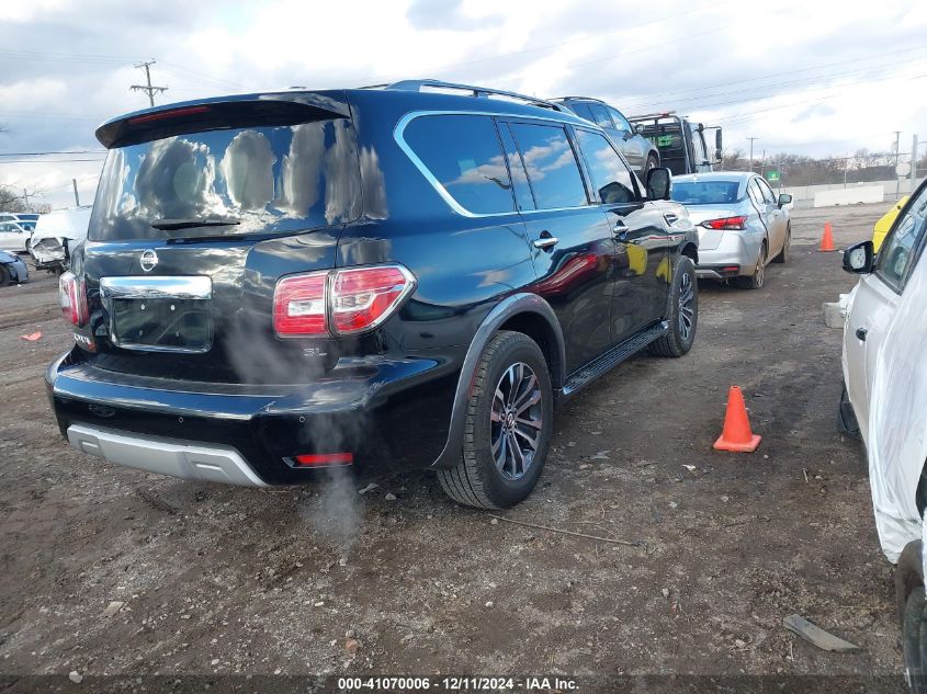 VIN JN8AY2ND4H9010580 2017 Nissan Armada, SL no.4