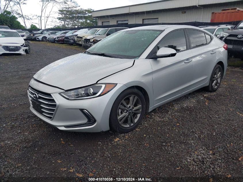 VIN 5NPD84LF8HH135534 2017 Hyundai Elantra, Value E... no.2