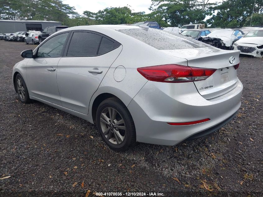 VIN 5NPD84LF8HH135534 2017 Hyundai Elantra, Value E... no.3