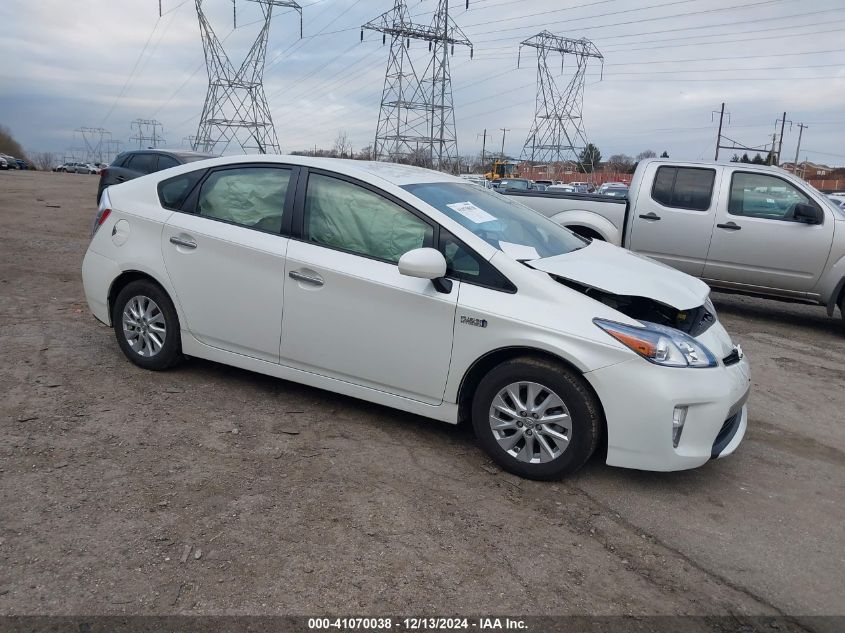 VIN JTDKN3DP2E3049225 2014 Toyota Prius, Plug-In Ba... no.1