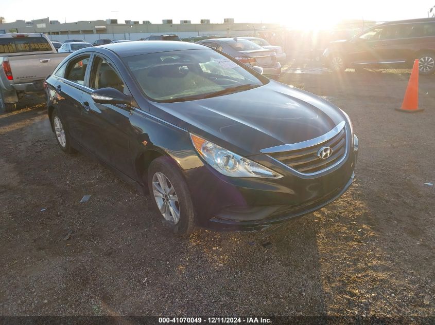 VIN 5NPEB4AC8EH905628 2014 Hyundai Sonata, Gls no.1