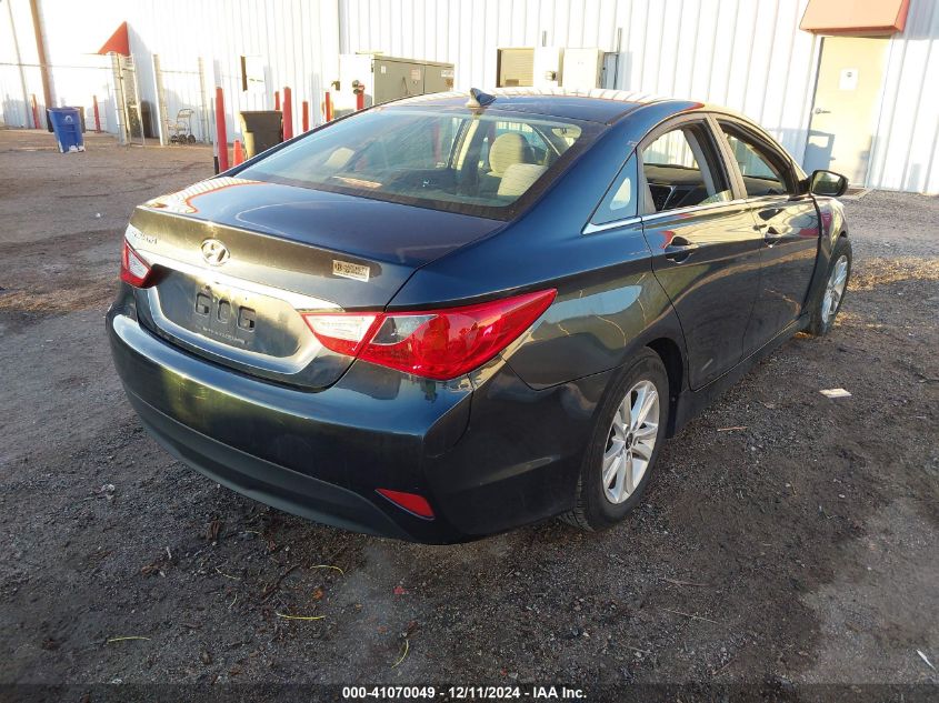 VIN 5NPEB4AC8EH905628 2014 Hyundai Sonata, Gls no.4