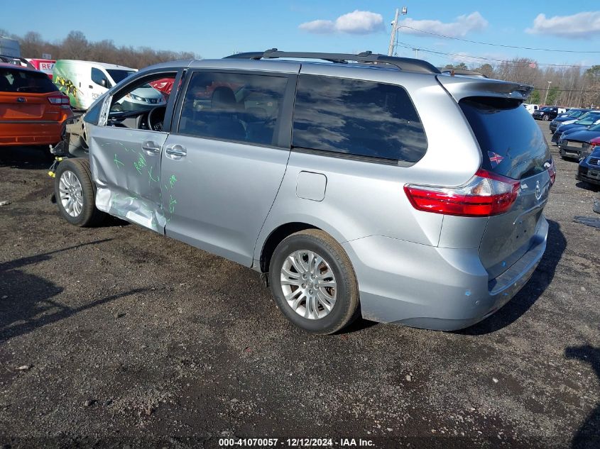 VIN 5TDYK3DCXFS656960 2015 Toyota Sienna, Xle/Limited no.3