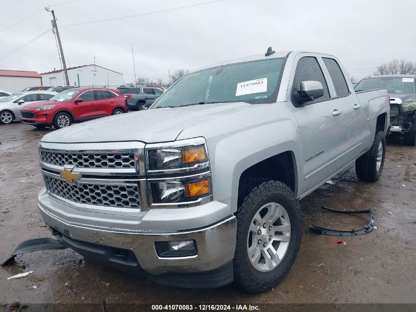 VIN 1GCVKREC4FZ443800 2015 CHEVROLET SILVERADO 1500 no.2