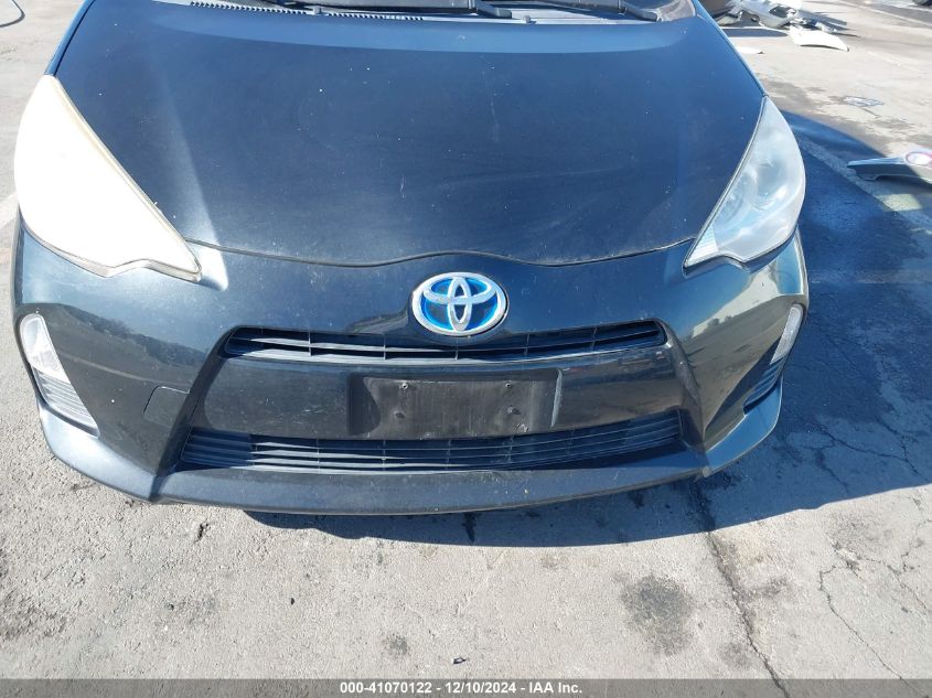 2013 Toyota Prius C One VIN: JTDKDTB30D1044392 Lot: 41070122