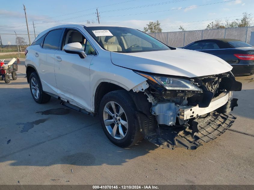 VIN 2T2ZZMCA6JC096776 2018 Lexus RX, 350 no.1