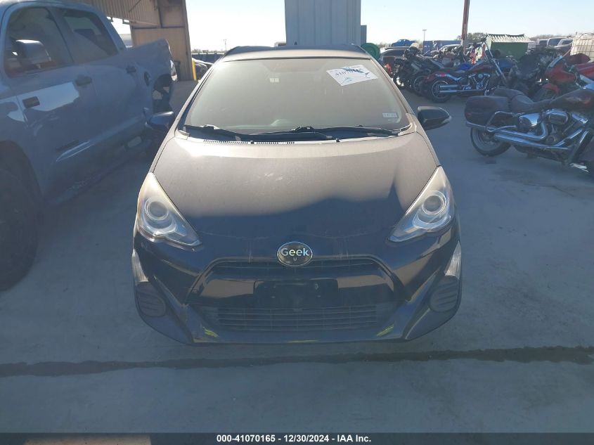 VIN JTDKDTB31G1122649 2016 TOYOTA PRIUS C no.12