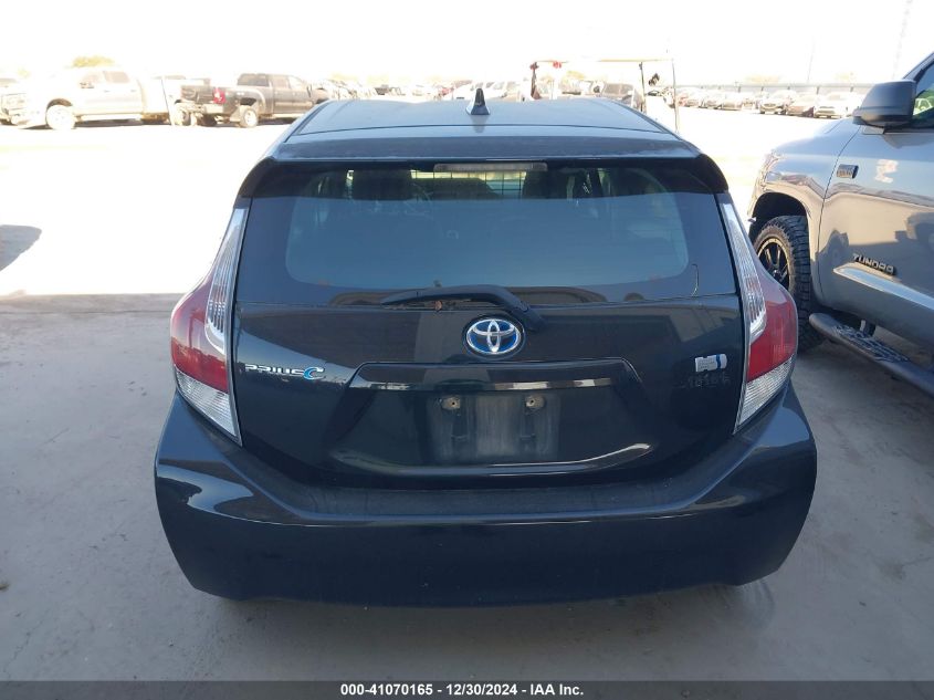 VIN JTDKDTB31G1122649 2016 TOYOTA PRIUS C no.16