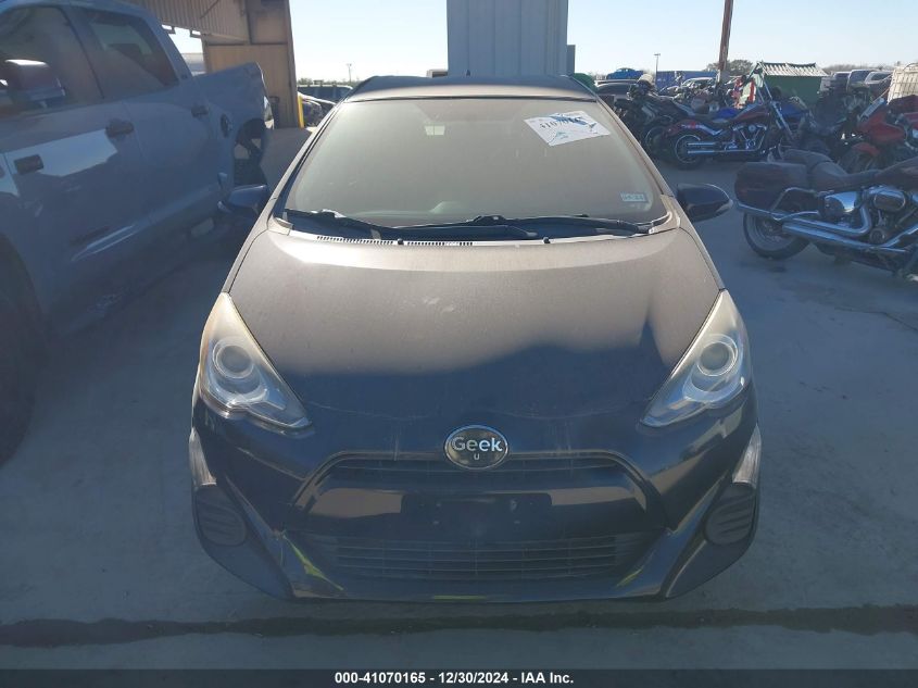 VIN JTDKDTB31G1122649 2016 TOYOTA PRIUS C no.6