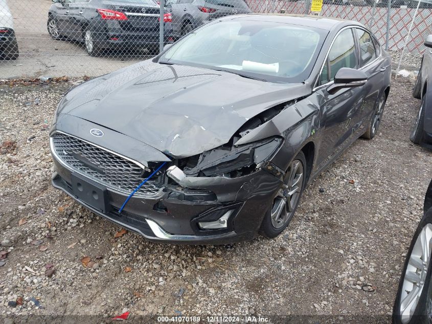 VIN 3FA6P0RU5LR156976 2020 FORD FUSION HYBRID no.2