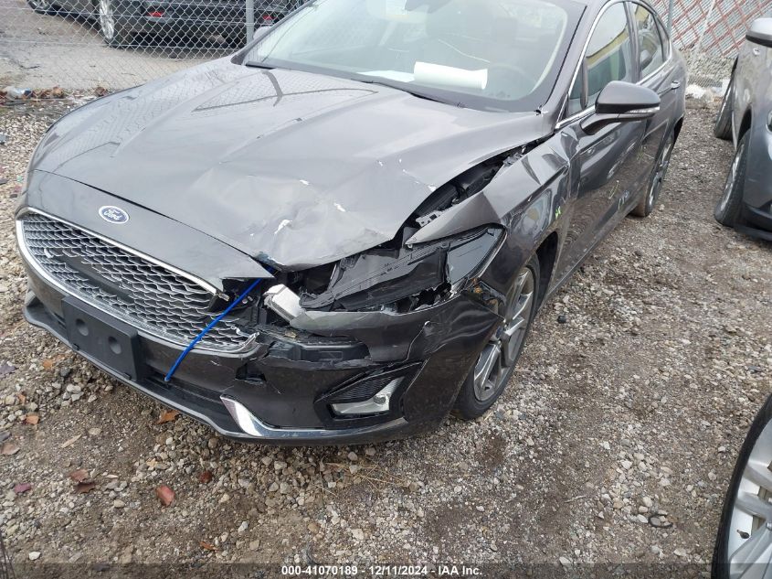 VIN 3FA6P0RU5LR156976 2020 FORD FUSION HYBRID no.6