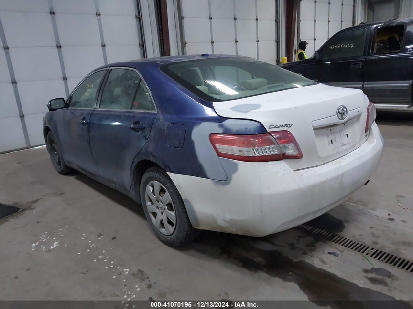2011 TOYOTA CAMRY VIN: 4T1BF3EK3BU598952