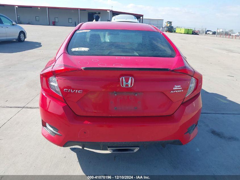 VIN 2HGFC2F82KH510196 2019 Honda Civic, Sport no.16