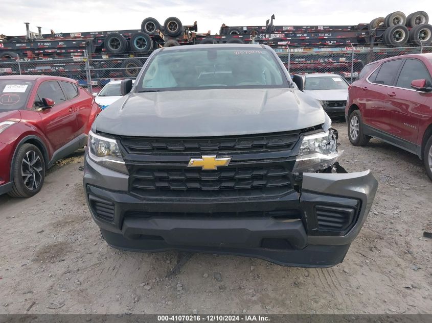 2022 Chevrolet Colorado 2Wd Short Box Wt VIN: 1GCGSBEN4N1319525 Lot: 41070216