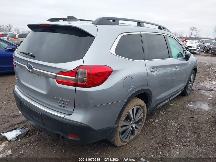 Vin: 4s4wmapd2m3456627, lot: 41560239, subaru ascent limited 20214
