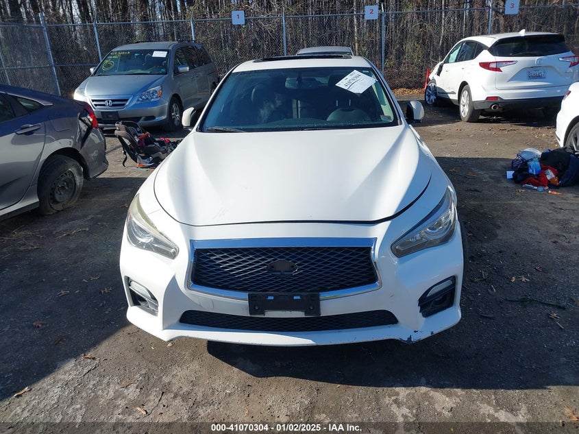 2014 INFINITI Q50 HYBRID SPORT - JN1AV7AP8EM692277