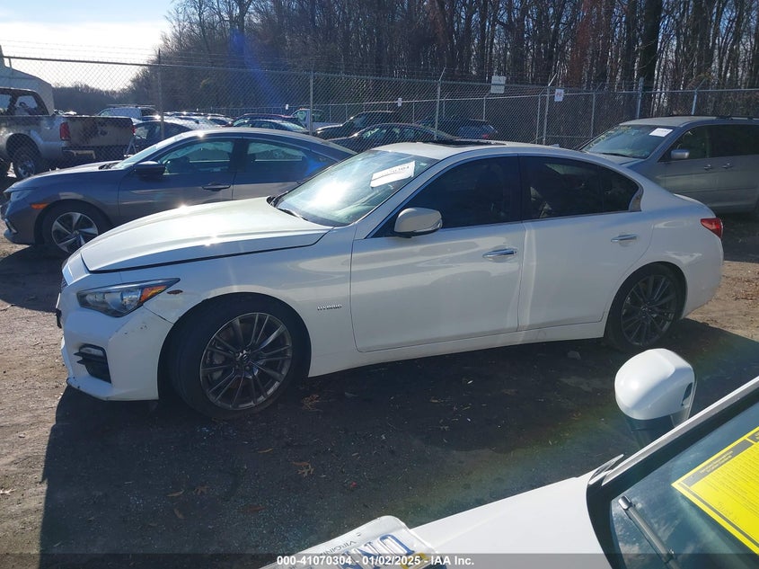 2014 INFINITI Q50 HYBRID SPORT - JN1AV7AP8EM692277