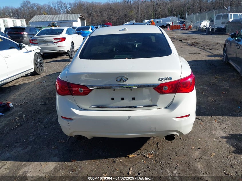 2014 INFINITI Q50 HYBRID SPORT - JN1AV7AP8EM692277
