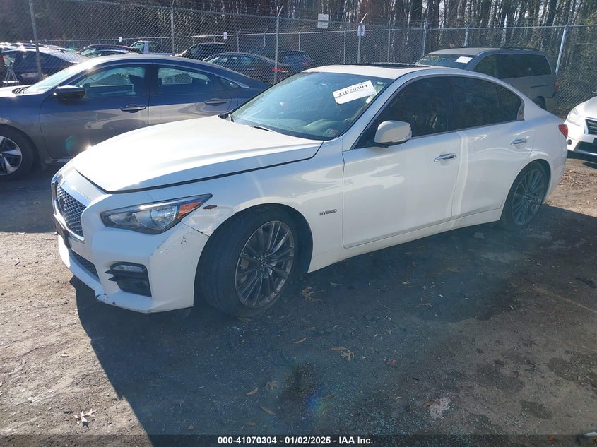 2014 INFINITI Q50 HYBRID SPORT - JN1AV7AP8EM692277