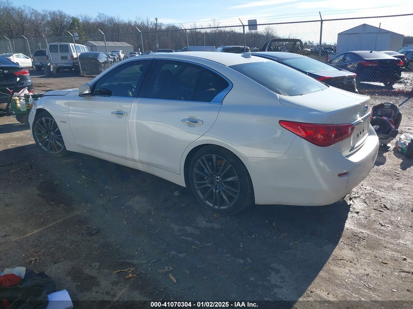 2014 INFINITI Q50 HYBRID SPORT - JN1AV7AP8EM692277