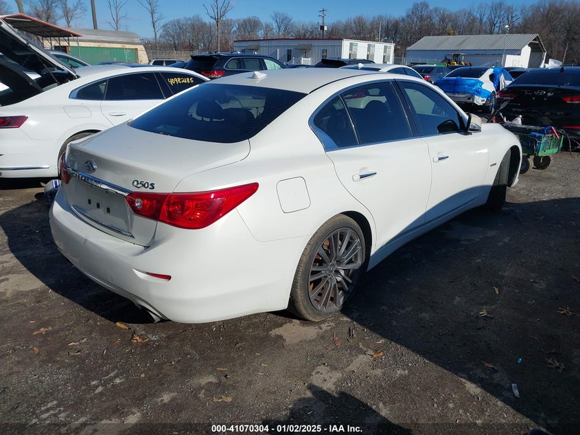 2014 INFINITI Q50 HYBRID SPORT - JN1AV7AP8EM692277