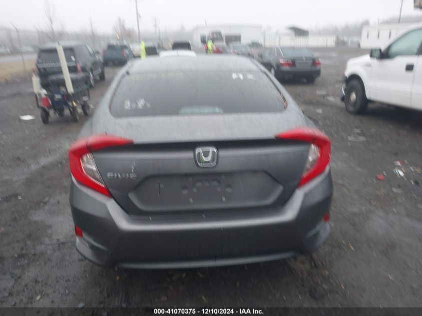 VIN 19XFC2F53GE237972 2016 Honda Civic, LX no.16