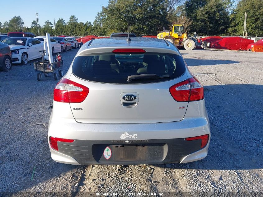 2017 Kia Rio Lx VIN: KNADM5A33H6036895 Lot: 41070451