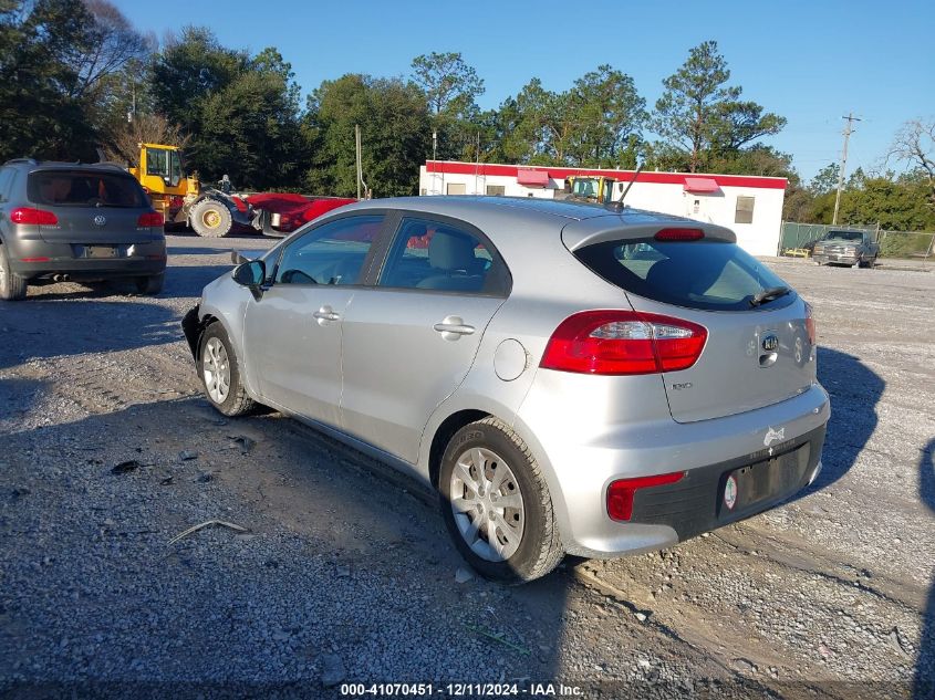 VIN KNADM5A33H6036895 2017 KIA Rio, LX no.3