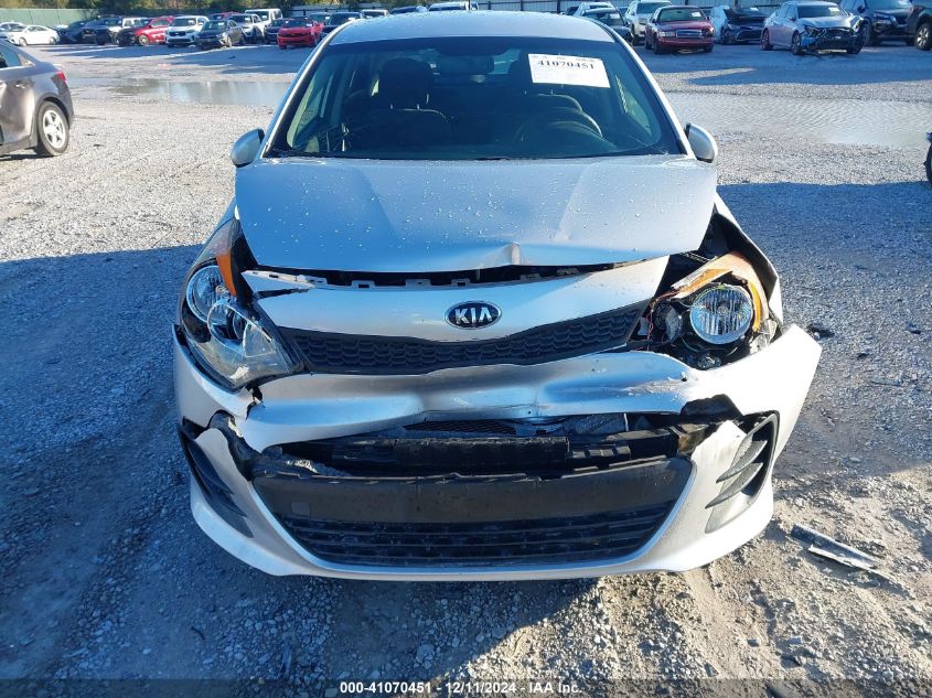 2017 Kia Rio Lx VIN: KNADM5A33H6036895 Lot: 41070451