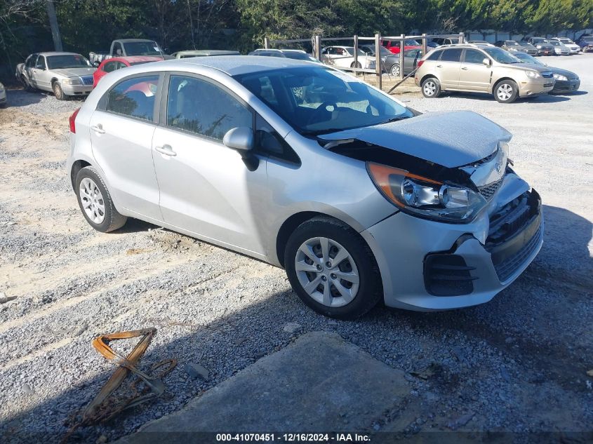 VIN KNADM5A33H6036895 2017 KIA Rio, LX no.1