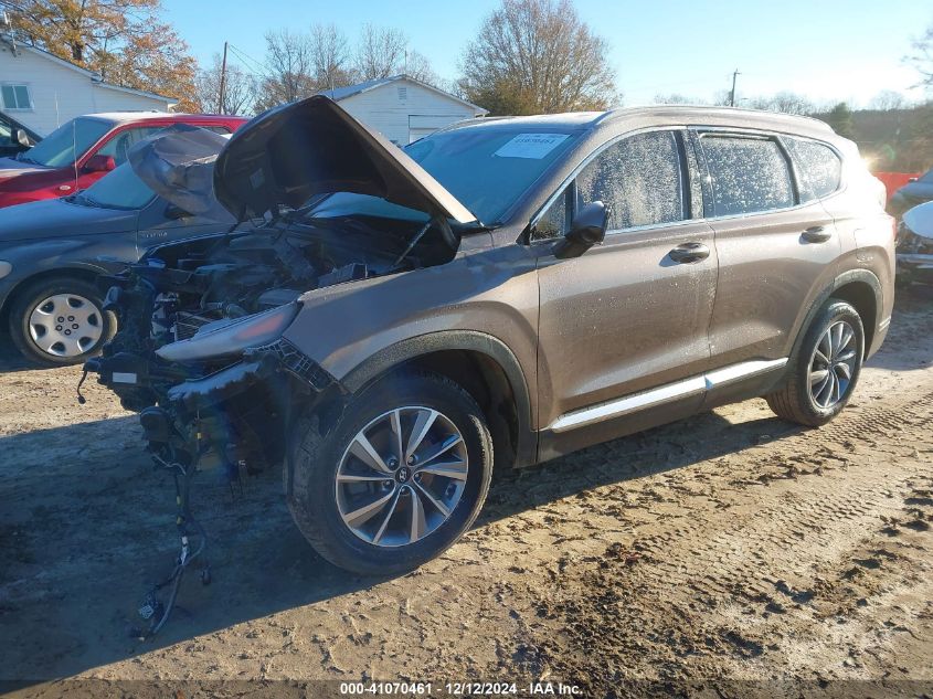 VIN 5NMS33AD3LH191078 2020 Hyundai Santa Fe, Sel no.2