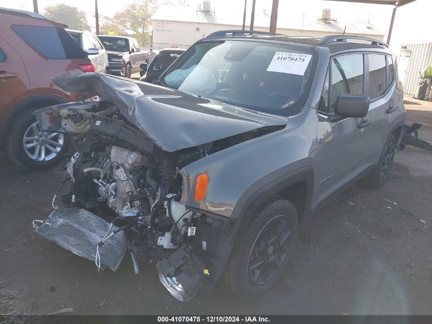 VIN ZACNJCAB2MPM21526 2021 Jeep Renegade, Sport Fwd no.2