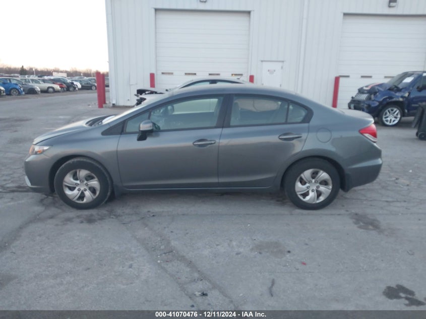 2013 HONDA CIVIC VIN: 19XFB2F54DE002916