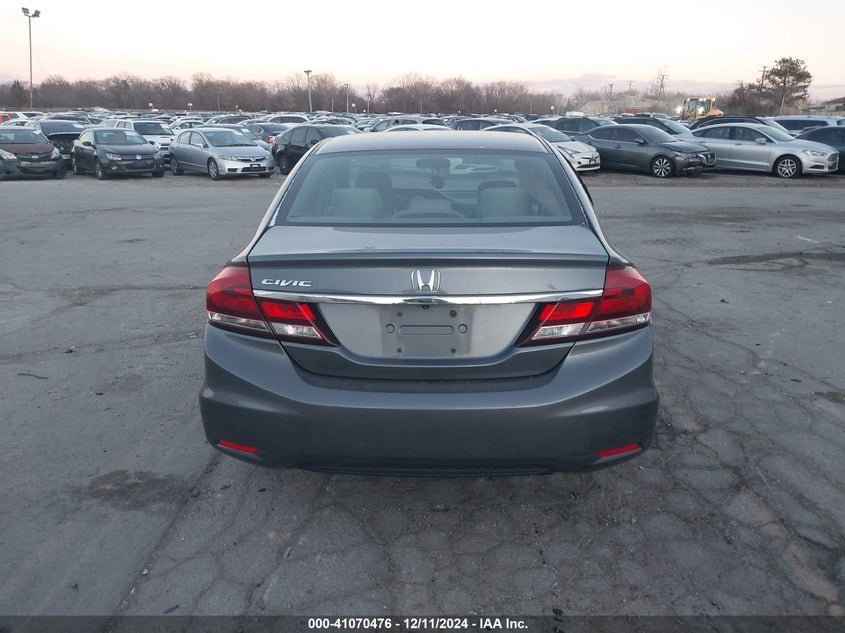 2013 HONDA CIVIC VIN: 19XFB2F54DE002916