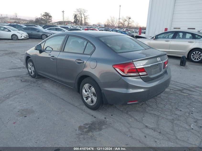 2013 HONDA CIVIC VIN: 19XFB2F54DE002916