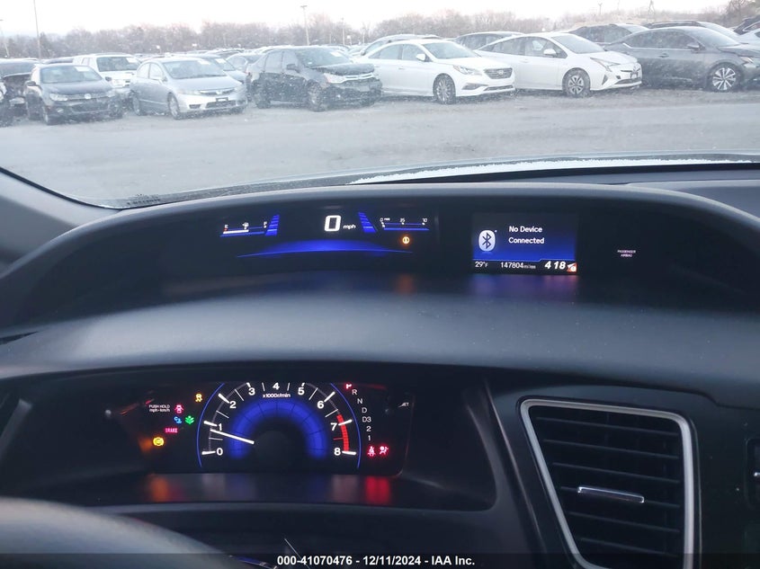 2013 HONDA CIVIC VIN: 19XFB2F54DE002916