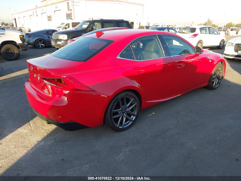 VIN JTHBA1D29H5041084 2017 Lexus IS, 200T no.4